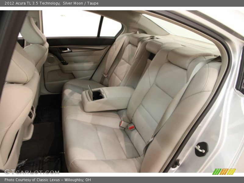 Silver Moon / Taupe 2012 Acura TL 3.5 Technology