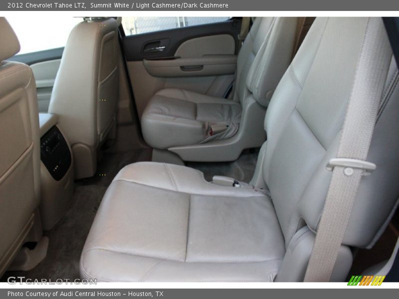 Summit White / Light Cashmere/Dark Cashmere 2012 Chevrolet Tahoe LTZ