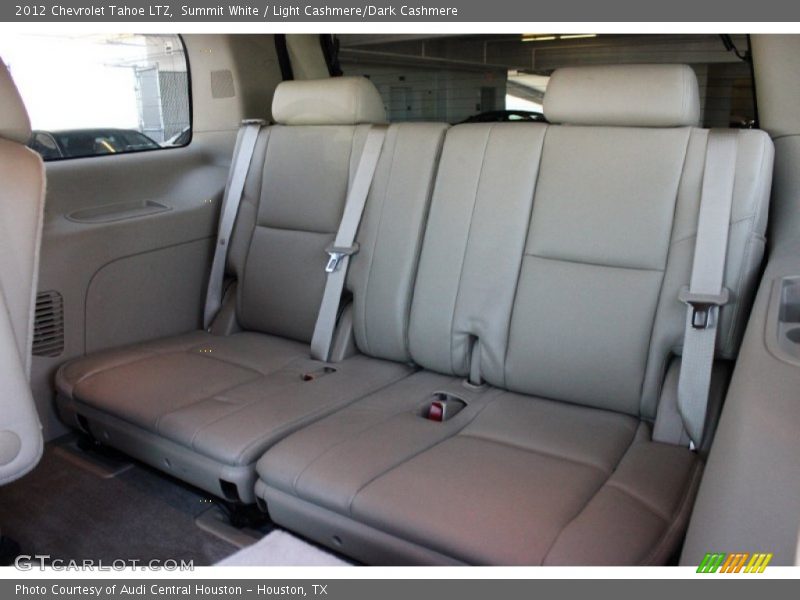 Summit White / Light Cashmere/Dark Cashmere 2012 Chevrolet Tahoe LTZ