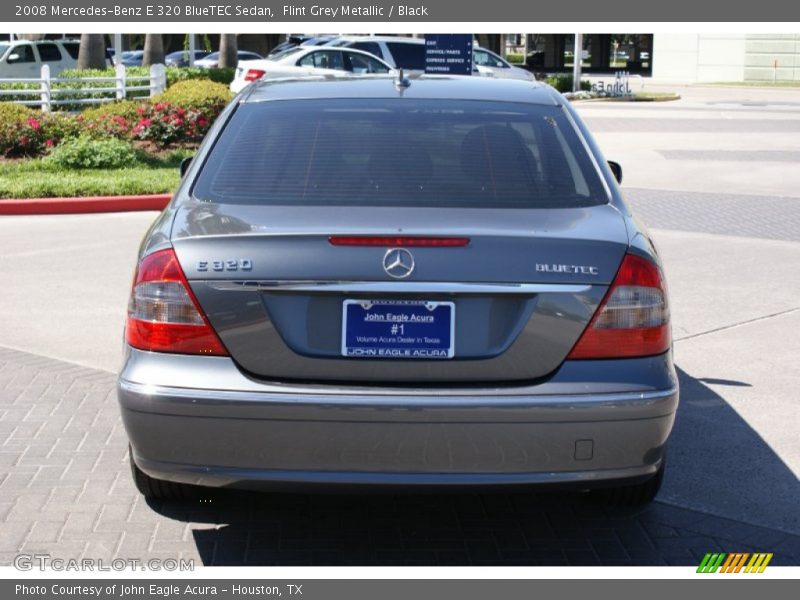 Flint Grey Metallic / Black 2008 Mercedes-Benz E 320 BlueTEC Sedan