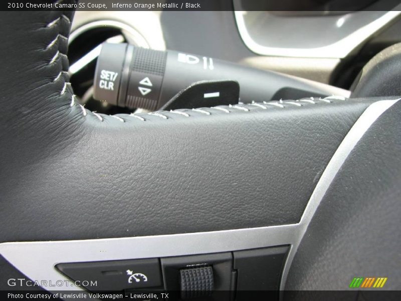 Inferno Orange Metallic / Black 2010 Chevrolet Camaro SS Coupe