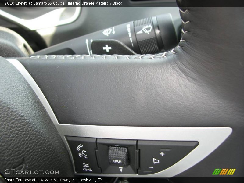 Inferno Orange Metallic / Black 2010 Chevrolet Camaro SS Coupe