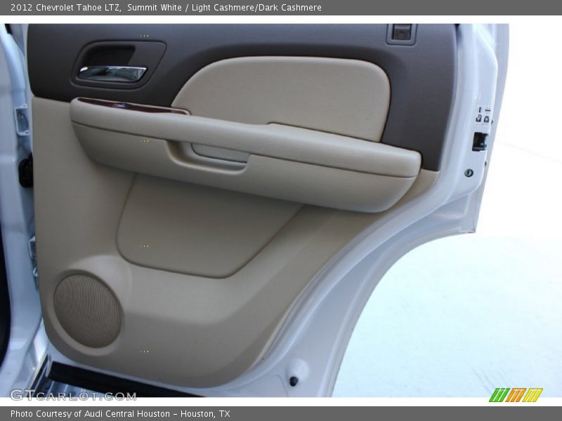 Summit White / Light Cashmere/Dark Cashmere 2012 Chevrolet Tahoe LTZ