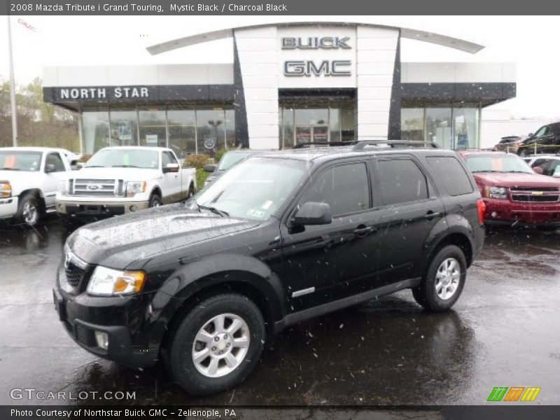 Mystic Black / Charcoal Black 2008 Mazda Tribute i Grand Touring