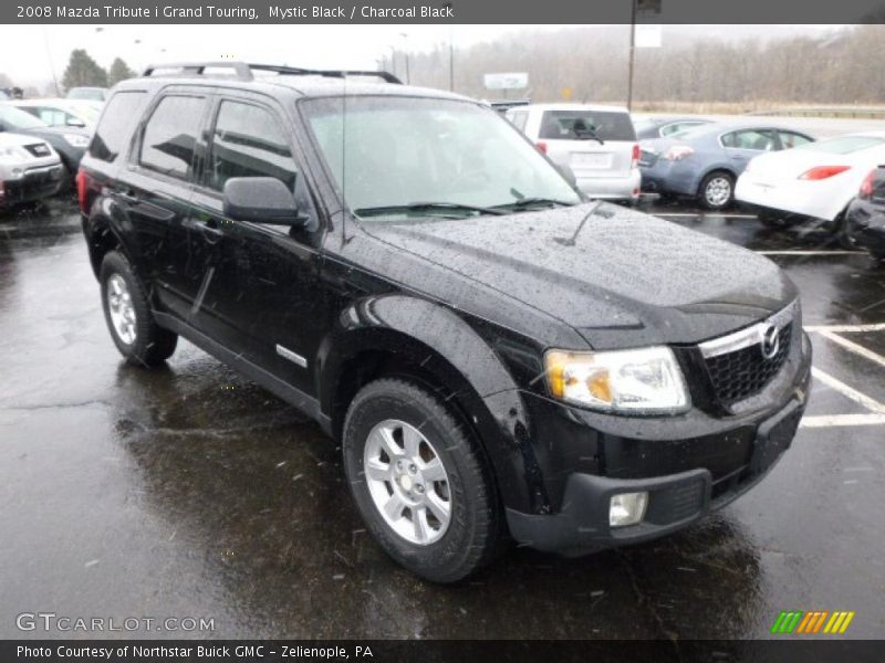 Mystic Black / Charcoal Black 2008 Mazda Tribute i Grand Touring