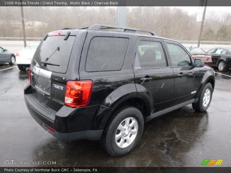 Mystic Black / Charcoal Black 2008 Mazda Tribute i Grand Touring
