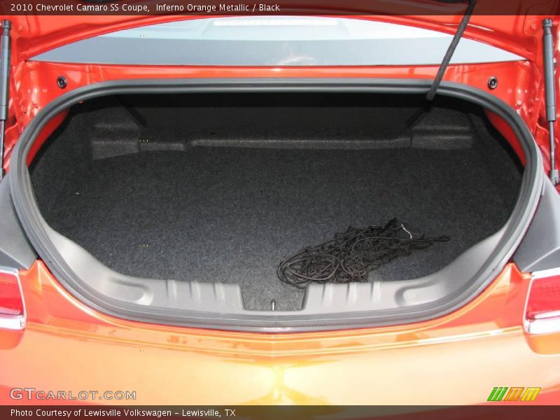 Inferno Orange Metallic / Black 2010 Chevrolet Camaro SS Coupe