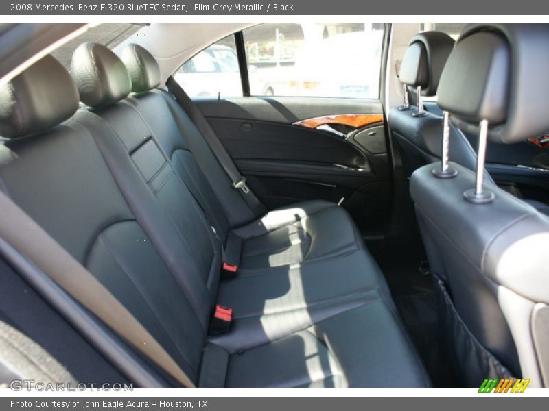 Flint Grey Metallic / Black 2008 Mercedes-Benz E 320 BlueTEC Sedan