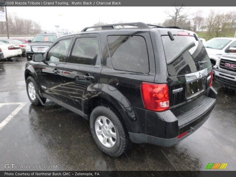 Mystic Black / Charcoal Black 2008 Mazda Tribute i Grand Touring