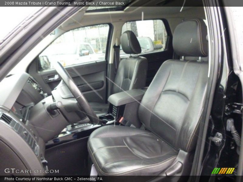 Mystic Black / Charcoal Black 2008 Mazda Tribute i Grand Touring