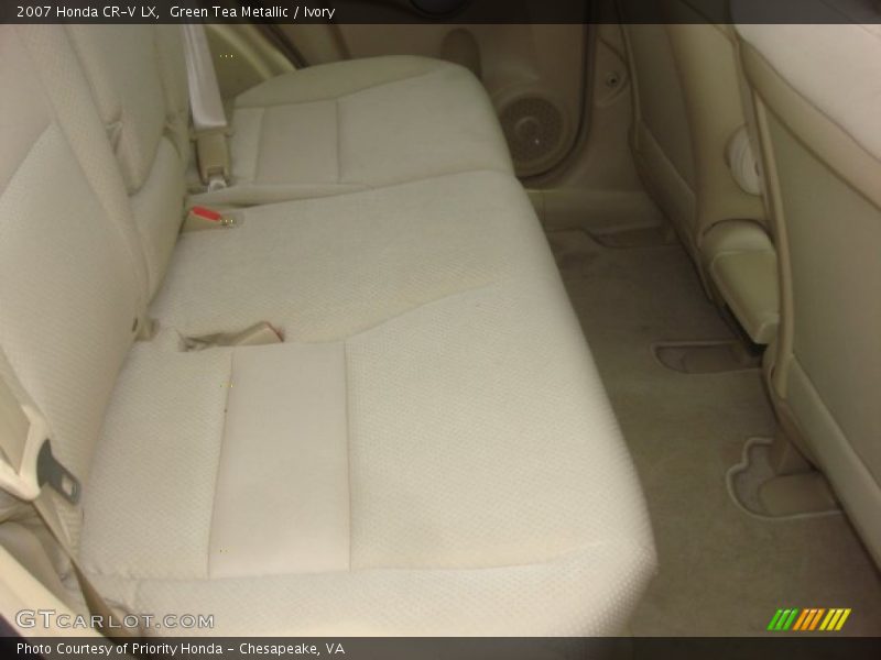 Green Tea Metallic / Ivory 2007 Honda CR-V LX