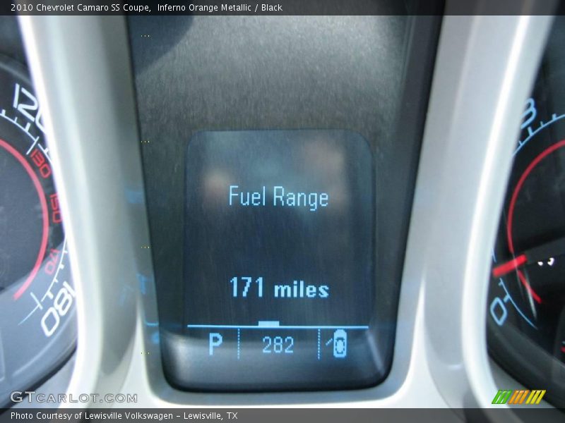 Inferno Orange Metallic / Black 2010 Chevrolet Camaro SS Coupe