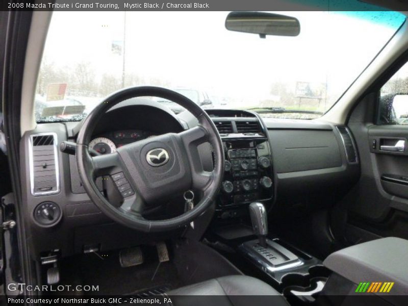 Mystic Black / Charcoal Black 2008 Mazda Tribute i Grand Touring
