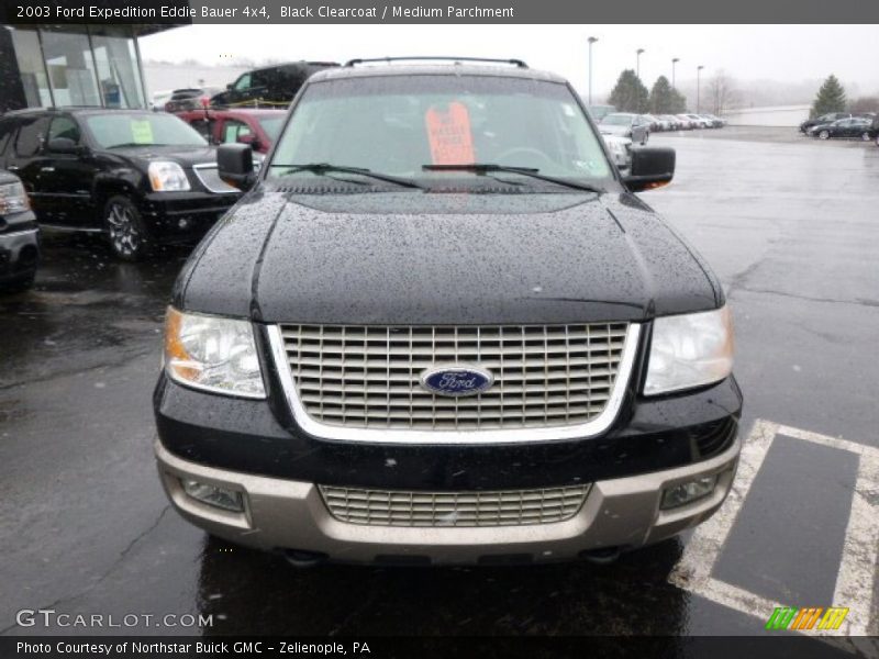 Black Clearcoat / Medium Parchment 2003 Ford Expedition Eddie Bauer 4x4
