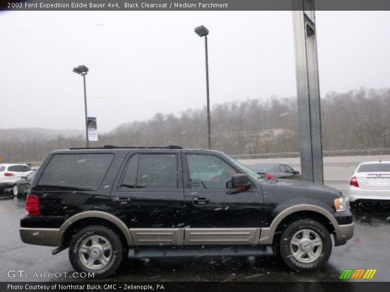 Black Clearcoat / Medium Parchment 2003 Ford Expedition Eddie Bauer 4x4