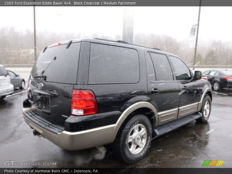 Black Clearcoat / Medium Parchment 2003 Ford Expedition Eddie Bauer 4x4