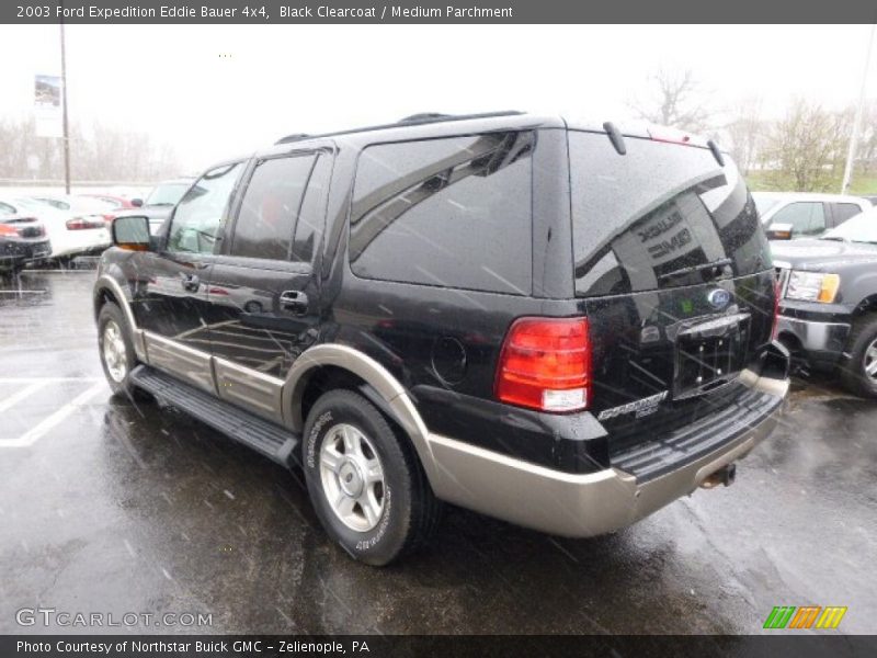 Black Clearcoat / Medium Parchment 2003 Ford Expedition Eddie Bauer 4x4