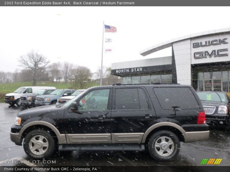 Black Clearcoat / Medium Parchment 2003 Ford Expedition Eddie Bauer 4x4