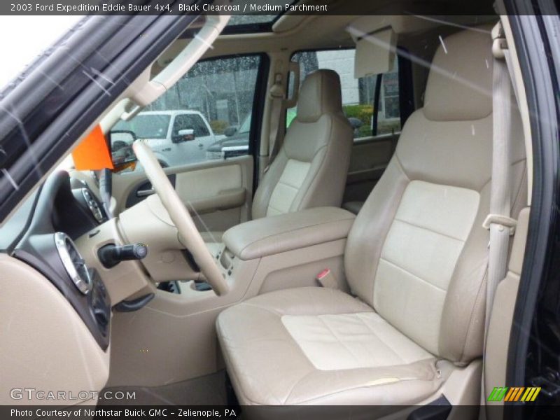 Black Clearcoat / Medium Parchment 2003 Ford Expedition Eddie Bauer 4x4