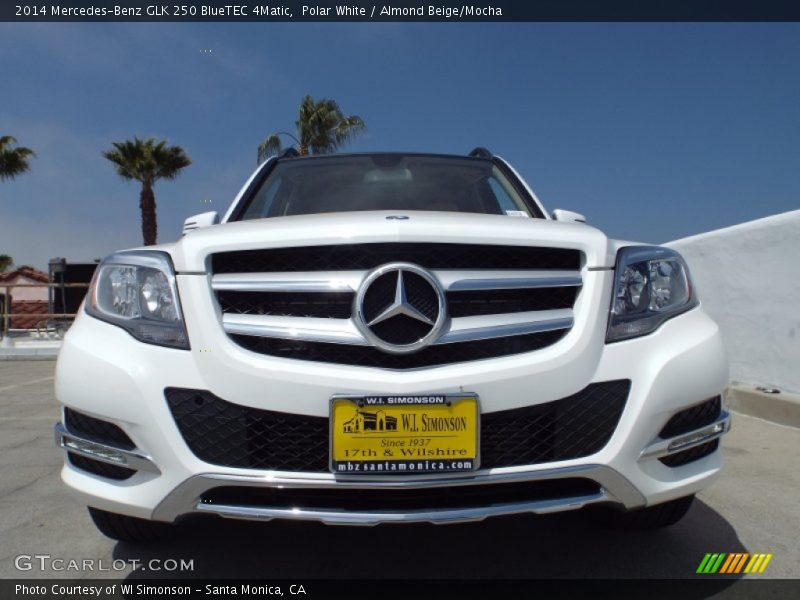 Polar White / Almond Beige/Mocha 2014 Mercedes-Benz GLK 250 BlueTEC 4Matic