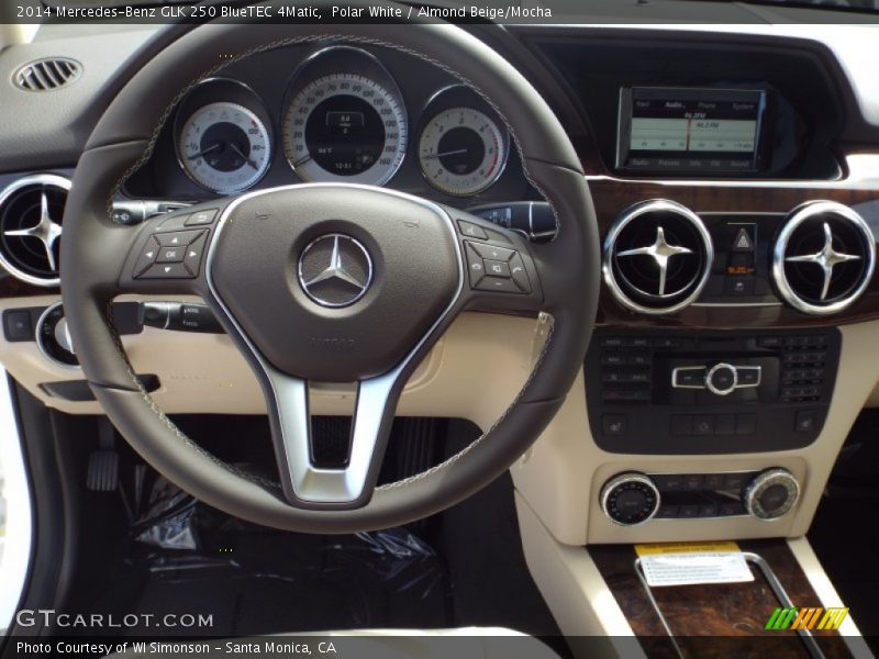 Polar White / Almond Beige/Mocha 2014 Mercedes-Benz GLK 250 BlueTEC 4Matic
