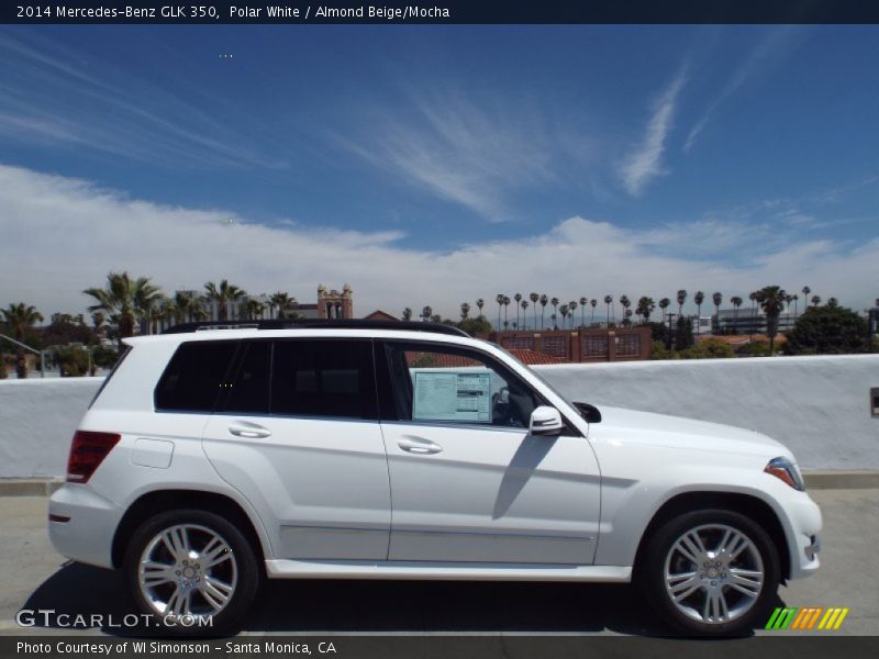 Polar White / Almond Beige/Mocha 2014 Mercedes-Benz GLK 350