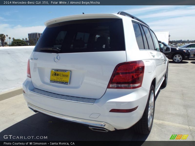 Polar White / Almond Beige/Mocha 2014 Mercedes-Benz GLK 350