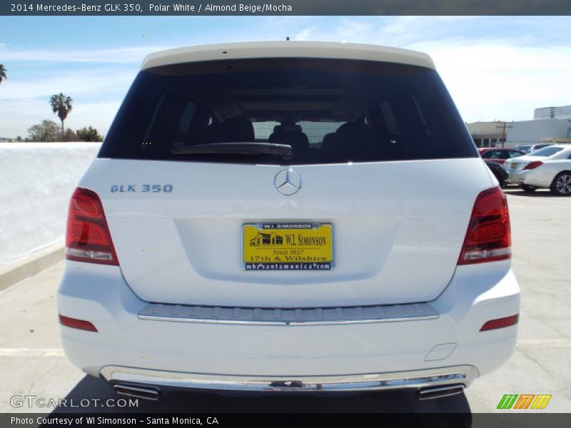 Polar White / Almond Beige/Mocha 2014 Mercedes-Benz GLK 350