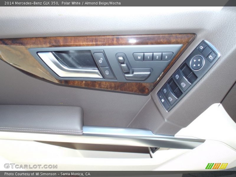 Polar White / Almond Beige/Mocha 2014 Mercedes-Benz GLK 350