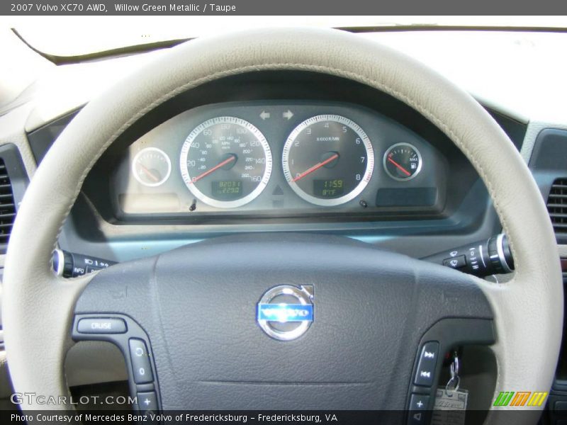Willow Green Metallic / Taupe 2007 Volvo XC70 AWD
