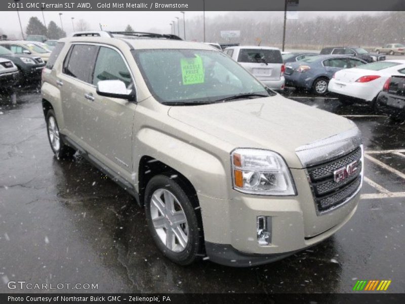 Front 3/4 View of 2011 Terrain SLT AWD