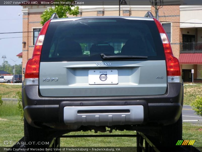 Willow Green Metallic / Taupe 2007 Volvo XC70 AWD