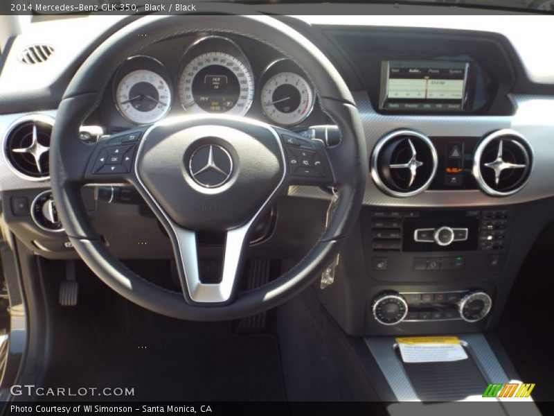 Black / Black 2014 Mercedes-Benz GLK 350