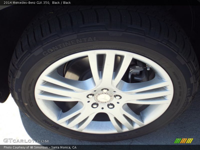Black / Black 2014 Mercedes-Benz GLK 350