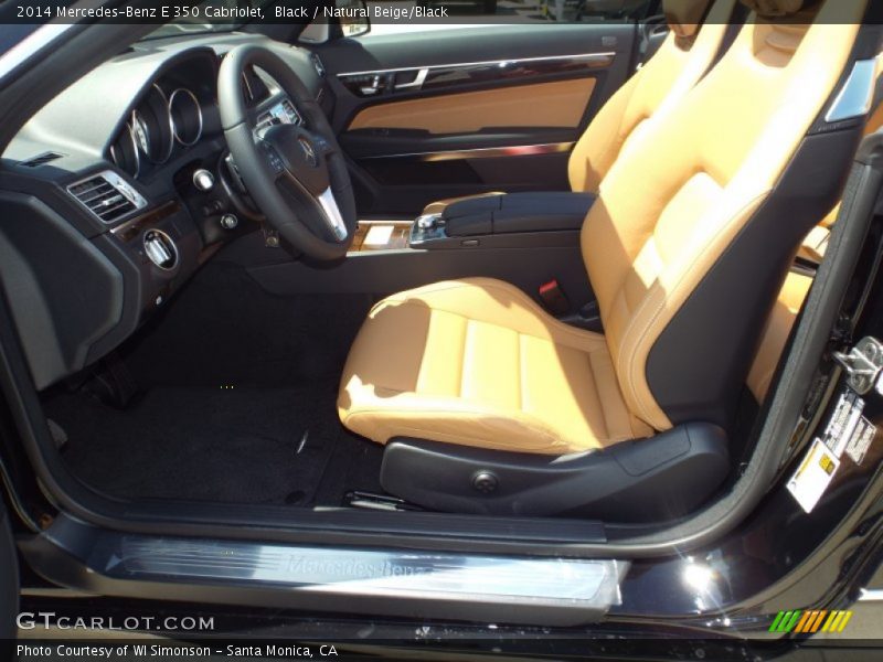 Black / Natural Beige/Black 2014 Mercedes-Benz E 350 Cabriolet