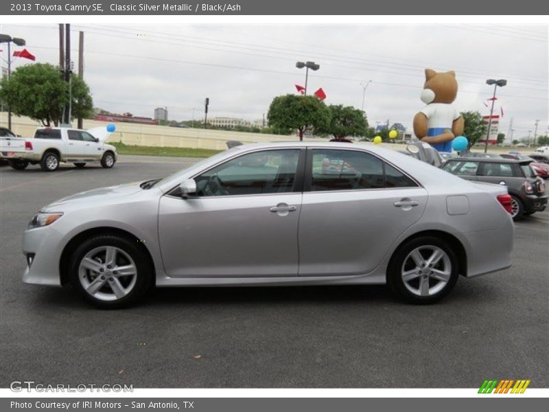 Classic Silver Metallic / Black/Ash 2013 Toyota Camry SE