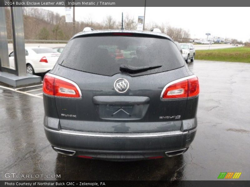 Iridium Metallic / Titanium 2014 Buick Enclave Leather AWD