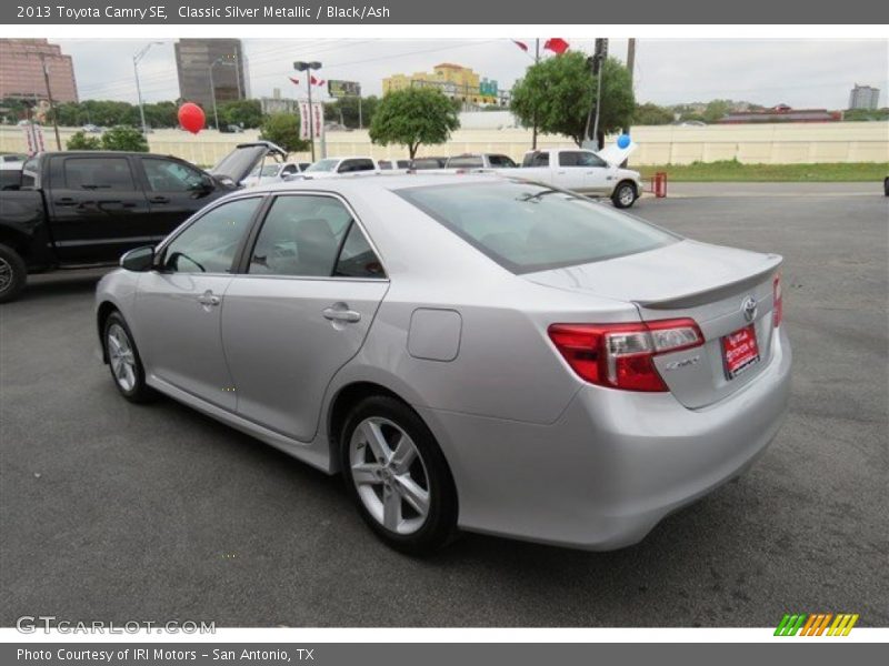 Classic Silver Metallic / Black/Ash 2013 Toyota Camry SE