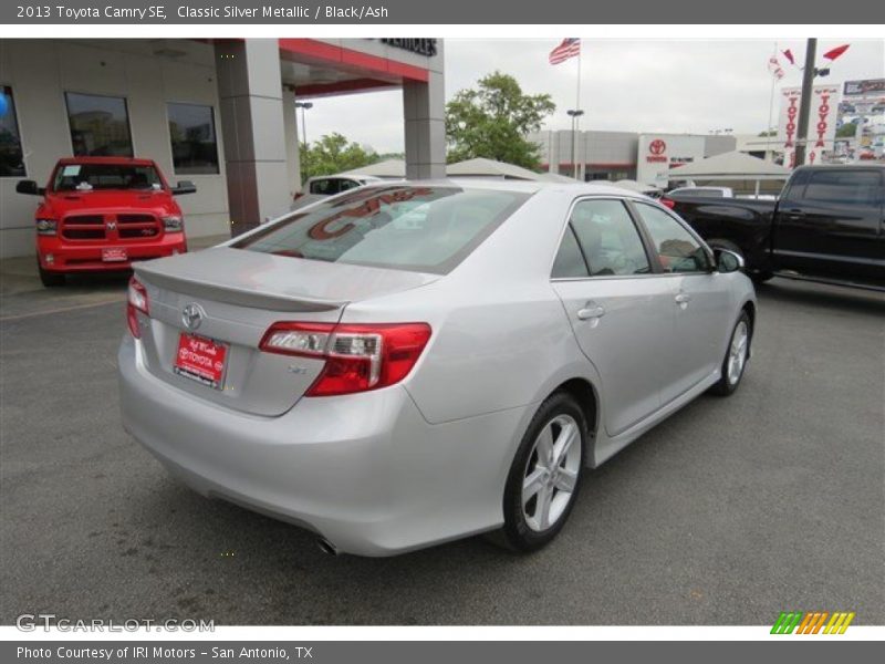Classic Silver Metallic / Black/Ash 2013 Toyota Camry SE