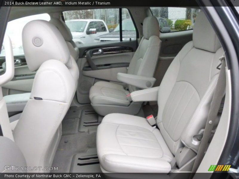 Iridium Metallic / Titanium 2014 Buick Enclave Leather AWD