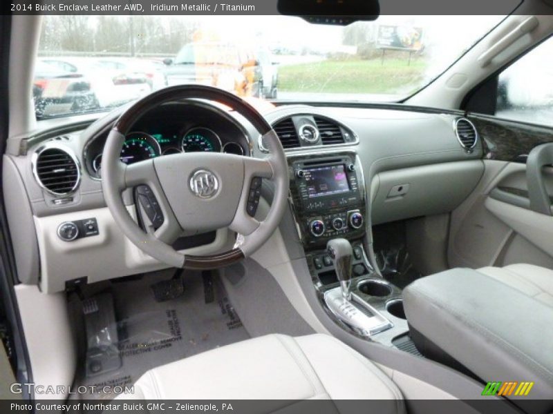 Iridium Metallic / Titanium 2014 Buick Enclave Leather AWD
