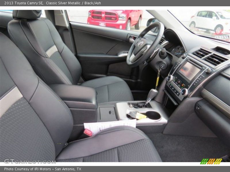 Classic Silver Metallic / Black/Ash 2013 Toyota Camry SE