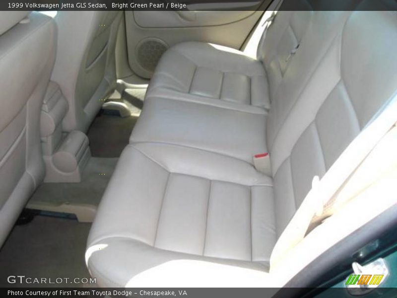 Bright Green Pearl / Beige 1999 Volkswagen Jetta GLS Sedan
