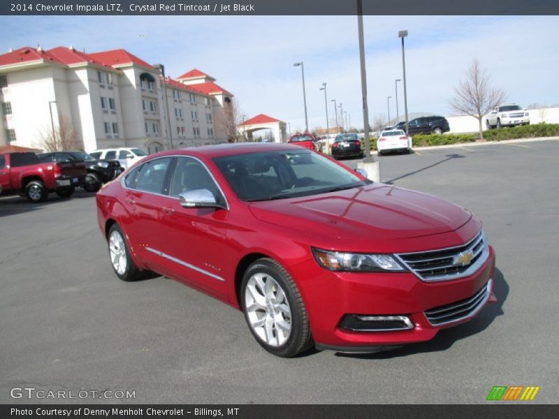 Crystal Red Tintcoat / Jet Black 2014 Chevrolet Impala LTZ