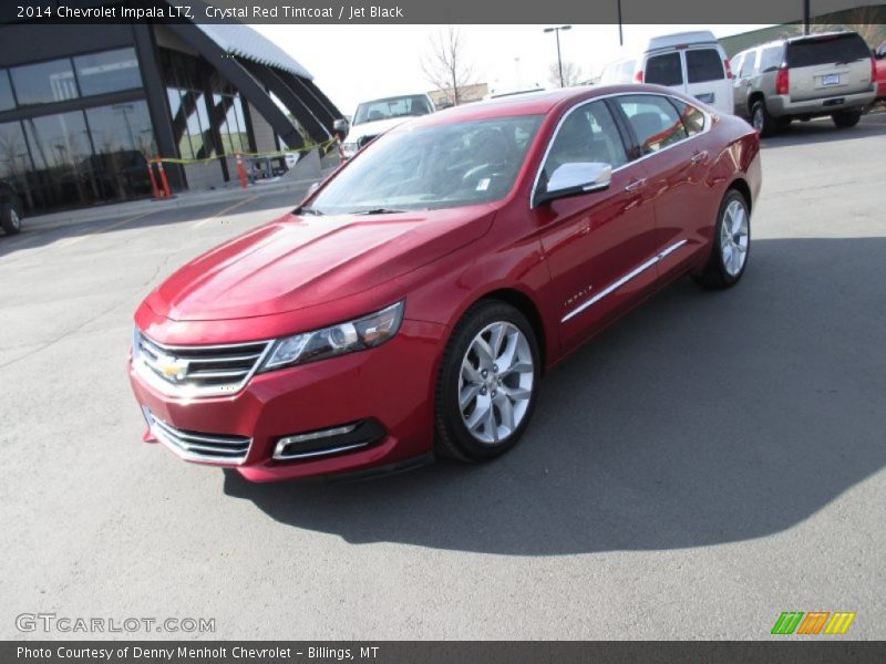 Crystal Red Tintcoat / Jet Black 2014 Chevrolet Impala LTZ