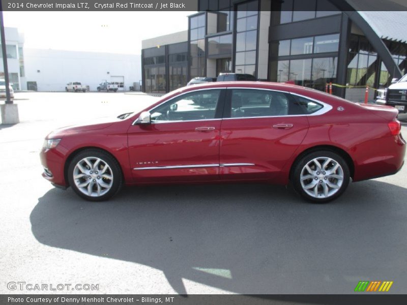 Crystal Red Tintcoat / Jet Black 2014 Chevrolet Impala LTZ
