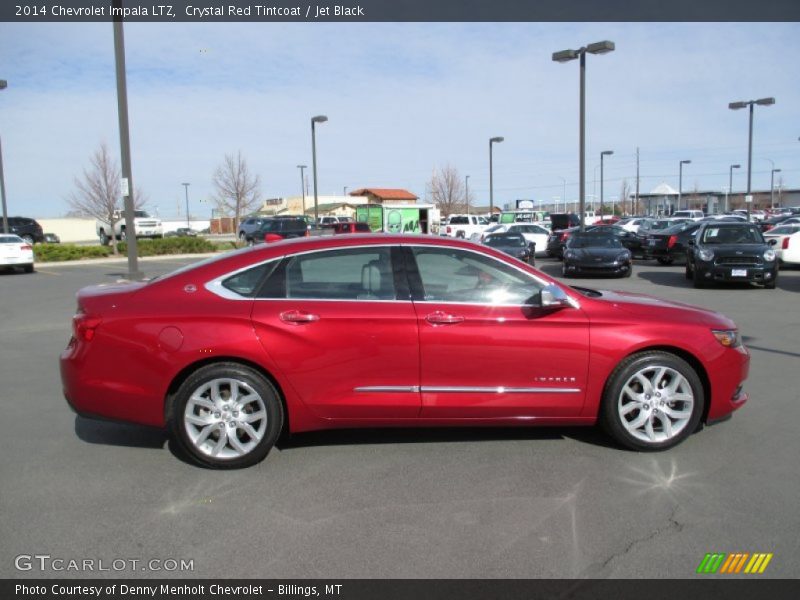 Crystal Red Tintcoat / Jet Black 2014 Chevrolet Impala LTZ