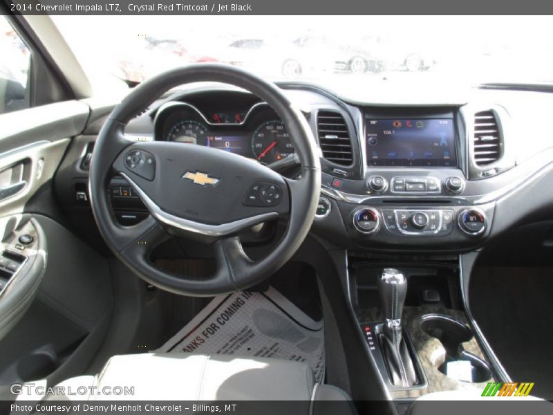 Crystal Red Tintcoat / Jet Black 2014 Chevrolet Impala LTZ