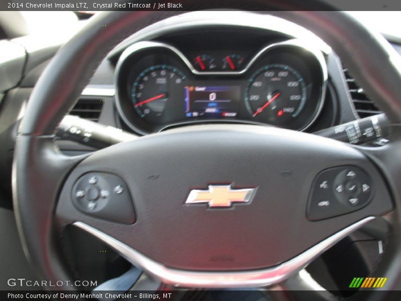 Crystal Red Tintcoat / Jet Black 2014 Chevrolet Impala LTZ