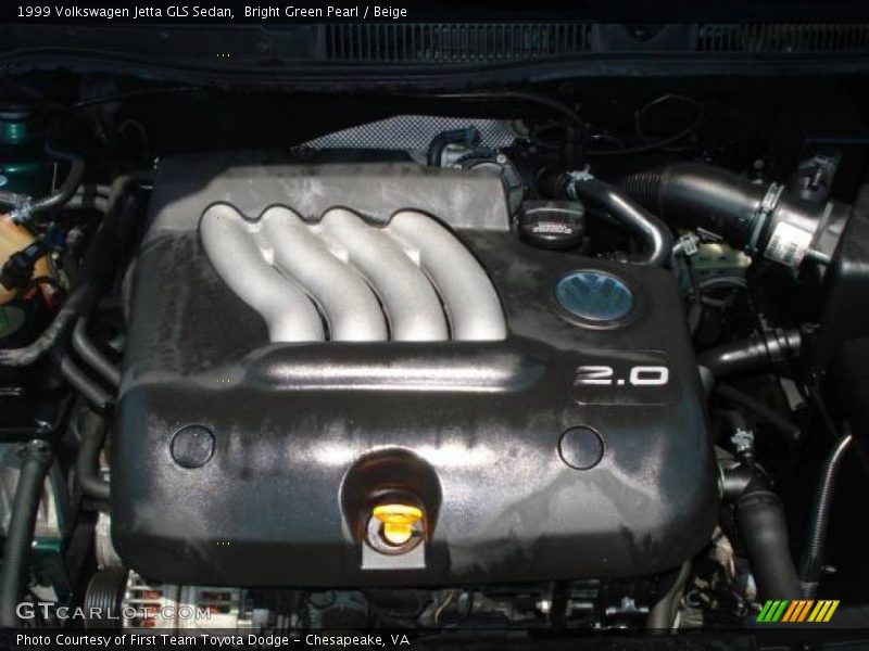 Bright Green Pearl / Beige 1999 Volkswagen Jetta GLS Sedan